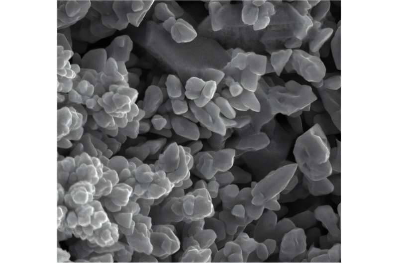 It's the shape and porosity, not the size, of metal oxide particles that matter for efficiency in electrochemical ironmaking. Credit: Adapted from ACS Energy Letters 2025, DOI: 10.1021/acsenergylett.5c00166 A step toward cleaner iron extraction using electricity