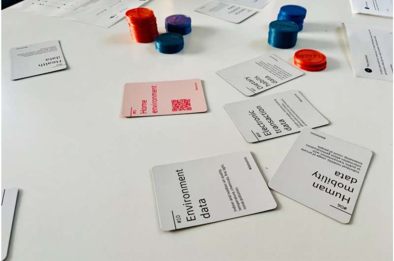 Caption:The study is based around a card game, called Data Slots, with poker-type chips the researchers created to study the issue. Credit: Massachusetts Institute of Technology How we think about protecting data