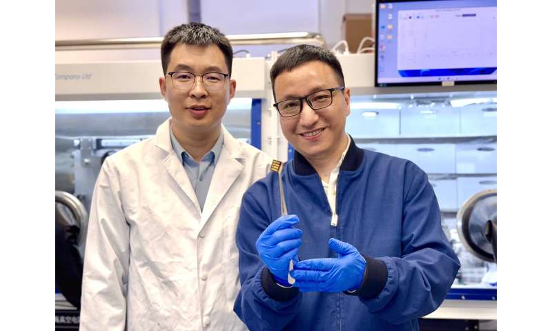 Inspired by laminate: HKUST and PolyU researchers synthesize a laminate-structured material interface to improve perovskite solar cells