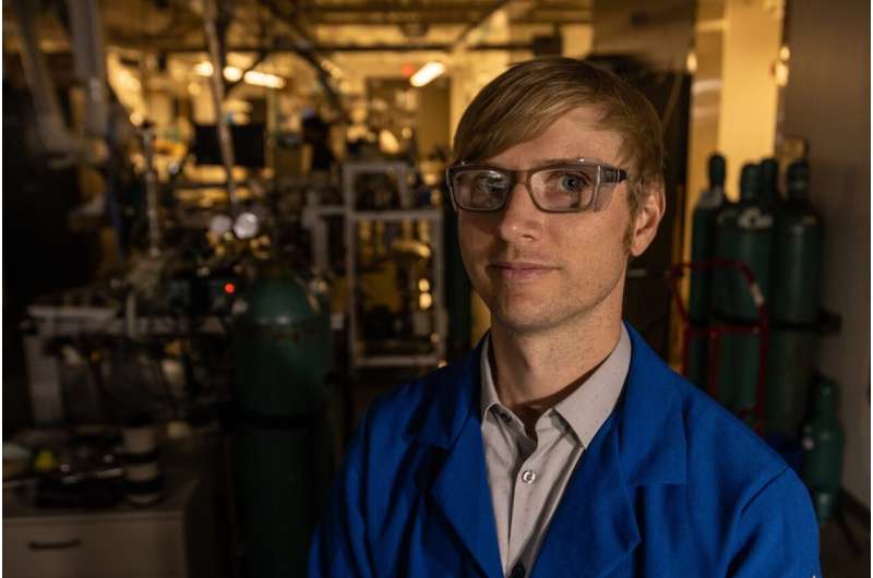 Matthias Young. Credit: Abbie Lankitus/University of Missouri Mizzou researchers shine UV light on the future of computer chips